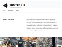 Tablet Screenshot of culturoid.com